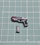 1/12 Scale Pistol Model for 6'' Mezco Model
