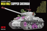 RYE FIELD 5150 1/35 Israeli Tank M50 Mk2 SUPER SHERMAN Assembly Model Kit Model