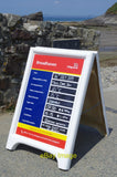 Photo 6x4 RNLI Lifeguards information board - Broad Haven The beach lifeg c2019 Model