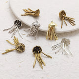 One Piece Casted Brass Charm - Jellyfish 32.3x14.5mm (4929C-7) Charms