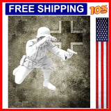 1/35 Scale Die-Cast Resin Figure Model Kit WWII German Spotter Unassembled an... Model
