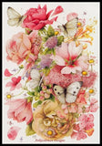 Counted Cross Stitch Kits Chart Needlework Crafts DIY - - Butterflies and Flower Model