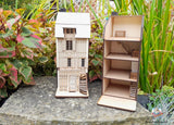 1:48th Scale Miniature doll's house BIARRITZ TOWNHOUSE model kit QUARTER SCALE Model