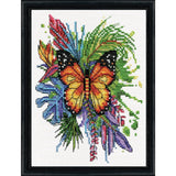 Design Works counted cross stitch kit "Butterfly", 13x18cm Model