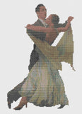 Cross Stitch Pattern by Florashell - Ballroom Dancing Model