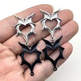 10pcs 23*34MM Alloy Charm Wing Pendant Crafts ef4488 Charms
