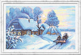 New Magic Needle Cross Stitch Kit Frosty and sunny 43-04 Model