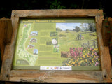 Photo 6x4 Stelling Minnis Common Information Board Bossingham On a path i c2010 Model