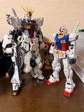 GUNDAM PG Unleashed RX-93 v & RX-78-2 1:60 Built BANDAI Model Kit SET Model