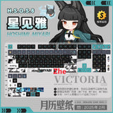 Zenless Zone Zero Hoshimi Miyabi 120 Keys PBT Keycap For Cherry MX Keypads Model
