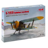ICM 72075 Plastic model kit Scale aircraft 1:72 I-153, winter modification WWII Model