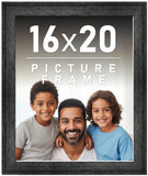 16x20 Frame Black Barnwood Picture Frame Photo Frame UV Acrylic, Acid Free Model