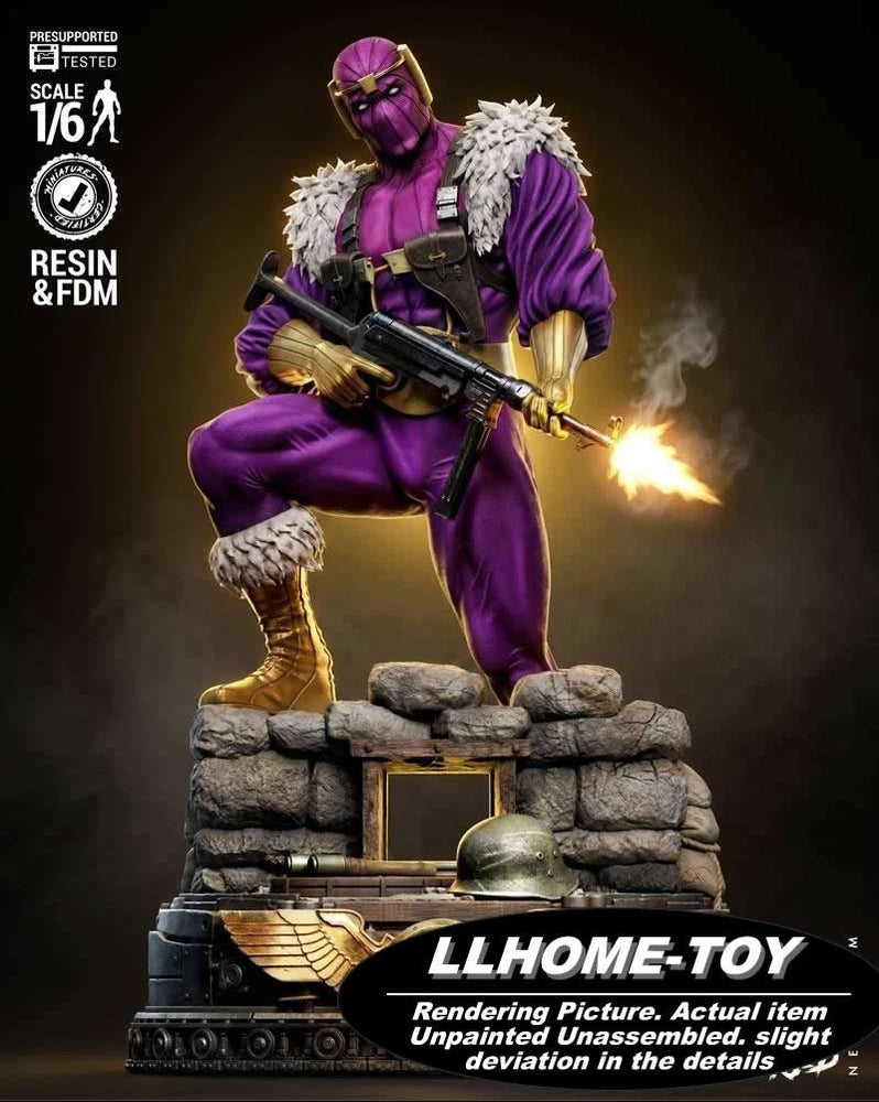 1/6 scale Baron Zemo Resin 3D Print Model Kit Unpainted Unassembled GK Figure Model
