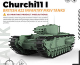 SSMODEL 35564 1/35 Model Kit British A22 Infantry MKIV Churchill I Tanks Model