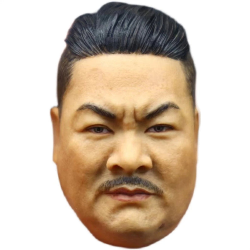 1/6 Male Man HK Acotr Suet Lam Butcher Head Carved Model Fit 12" Action Figure Model