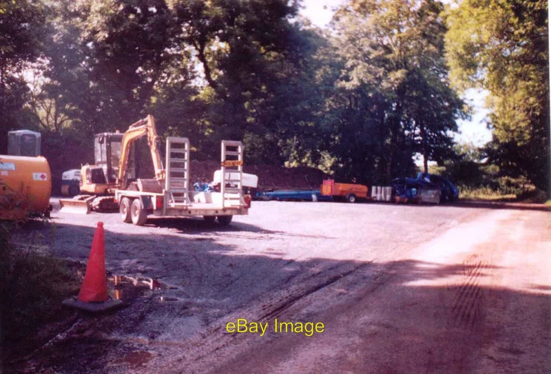 Photo 6x4 Water Board Vehicles, Trenewydd Quarry, Llanteg Vehicles parked c2005 Model