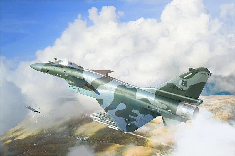 Trumpeter 1690 Pakistani J-10CE & Indian Rafale Set of Two 1/72 Scale Model Kits Model