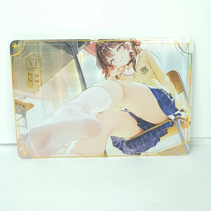 Hakurei Reimu XP Waifu Gorgeous Card Anime Wall Art Oversized Board A5 Model