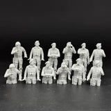 1/35 Scale WW2 British tank crew full-body and half-body version Resin Model Kit Model
