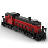 Modubrix Mocs Bricks Sets Alco RS-2 Chicago Train Building Toys Kits Moc-116998 Model