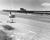 The Pit Board Goes Out From Crew Chief Herb Nab1970 Old Racing Photo Model