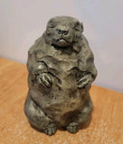 KEN MEMOLI  Figurine Sculpture  GROUNDHOG  GOPHER  5.5"  Display  Resin  HTF Model