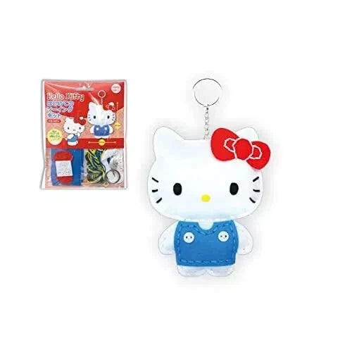 Sanrio Hello Kitty Onoeman DIY Sewing Kit Keychain 3"H Japan New Model