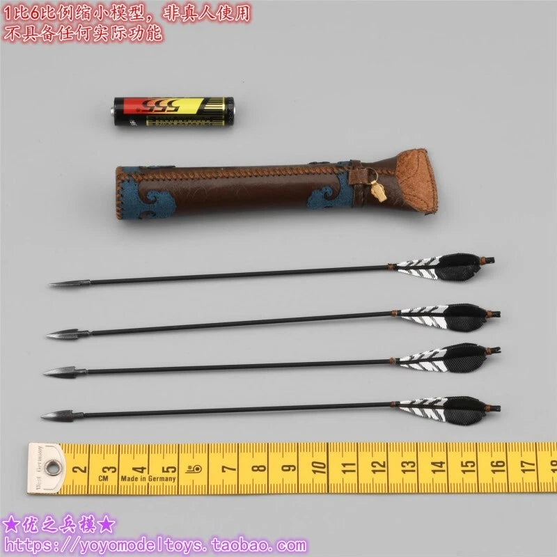 KLG-R032 1/6 Scale Arrow And Arrow Sac Model Model For 12" Action Figure Body Model