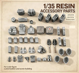 1/35 Military Gear & Stowage Resin Accessory Set Diorama Parts Unpainted Model