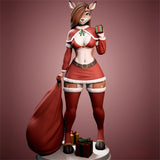 1/24Scale Sxey Reindeer Girl Resin Model Unpainted Unassemble Model