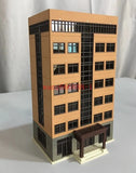 1/150 N Scale Train Railway Modern City Tall Business Building White Model 15cm Model