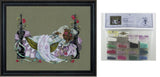 MIRABILIA Cross Stitch PATTERN & EMBELLISHMENT PACK Rosamund MD181 Model