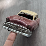 Vintage 1954 Ford Customline AMT 1/25 Friction Model Car Maroon Cream Model