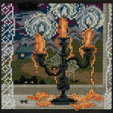 Midnight Glow Cross Stitch Kit Mill Hill 2018 Buttons & Beads Autumn MH141826 Model