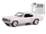 1967 Ford Mustang Coupe Bermuda Sand Diecast 1:64 Scale Model - Greenlight 30427 Model
