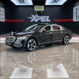 1:24 Alloy car model Mercedes-Benz S400L Pull Back Light 6 Doors Model Model