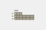 Drop + SA Green Screen Keycap Kit OSX  15PCS MDX-24114-21 Model