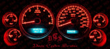 7-14 RED DIY CLUSTER UPGRADE KIT SILVERADO SIERRA TAHOE SUBURBAN AVALANCHE YUKON Model