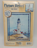 Bucilla LIGHTHOUSE Cross Stitch Kit #42386 Picture Perfect 8" X 10" Wendy Wegner Model