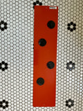 Rare 1999 Taiwan 30" IKEA ORANGE #1038 Magnetic Message Wall Board + 4 Magnets Model