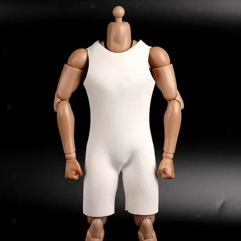 Fattening Clothes 1/6 Male Figure Jumpsuit Cosplay Model Miniature Costume Soft Model