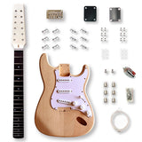 DIY 12 String ST Style Electric Guitar Kits Mahogany Body Maple neck Model