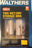 Walthers Cornerstone - Wet-Dry Grain Storage Bins Kit - HO Scale - 933-2937 Model