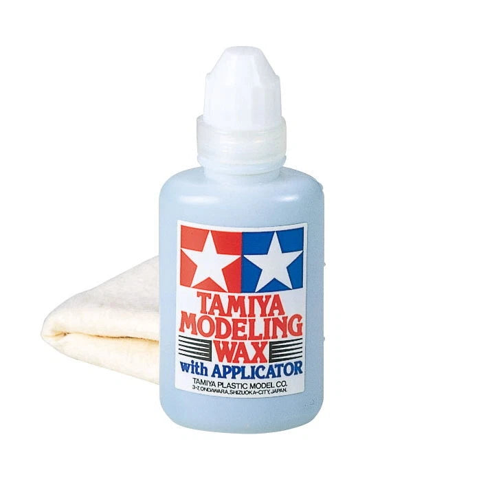 Tamiya 87036 Modeling Wax With Applicator (30ml) For Model Kits Gloss Protection Model
