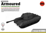 SSMODEL 1/200 E-100 Ausf.B German superheavy Tank Resin MODEL KIT TSS2000463 Model