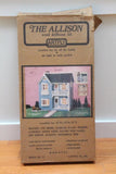 1983 Artply The Allison Wood Dollhouse Kit Model 77 Unassembled No Barcode on Bx Model