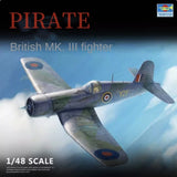 HobbyBoss 80396 1/48 Corsair MK.?? Fighter Military Plastic Assembly Model 2020 Model