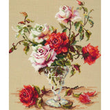 Magic Needle Zweigart Edition counted cross stitch kit "Love Song", 24x29cm, DIY Model