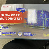 Kids Fort Building Kit 120 Pieces Construction Glow In The Dark/ag Model