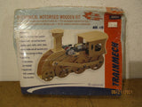 Velleman KNS6 Trainmech Mechanical Motorized Wooden Kit Model